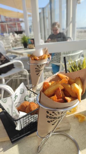 Vegan bitterballen at Zeezicht in Castricum