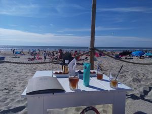 View from the beach at Zeezicht in Castricum