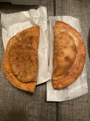 Nada beef and Veggie Lovers at Island Empanada in Lake Ronkonkoma