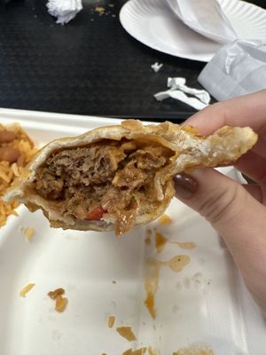 New vegan beef (beyond meat)  at Island Empanada in Lake Ronkonkoma