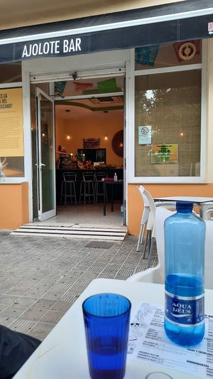 Comida Mexicana at Ajolote Bar in Utrera