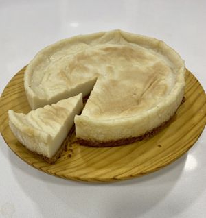 No cheese cake at Pizzeria Giuseppe in Calafell