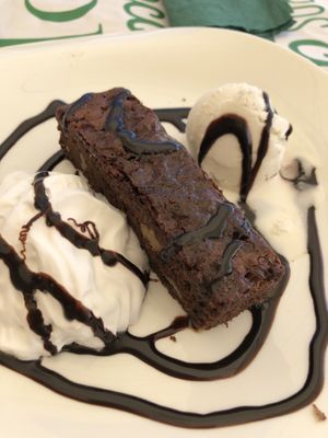 Brownie  at Pizzeria Giuseppe in Calafell