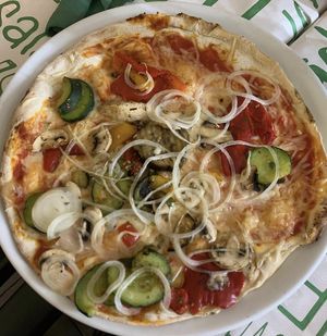 Pizza Veggie Anais at Pizzeria Giuseppe in Calafell
