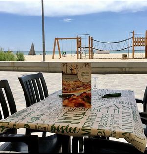 Nuestra terrazza at Pizzeria Giuseppe in Calafell