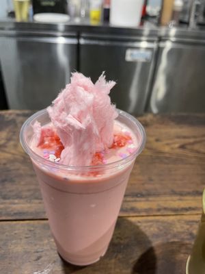 Barbie World Shake made vegan!  at Square Scoop in Indianapolis