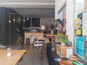 Interior at Black Drop Coffee in La Chaux De Fonds