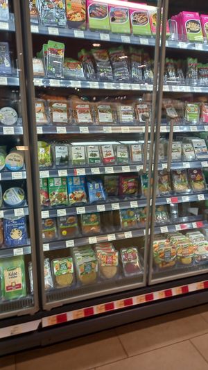 tofu etc. at BioMarkt in Bad Nauheim