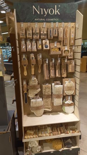 bürsten, schwämme etc. aus pflanzlichen naturmaterialien at BioMarkt in Bad Nauheim