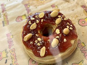 vegan donut  at Royal Donuts in Dortmund