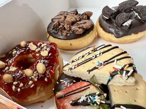 vegan donuts  at Royal Donuts in Dortmund