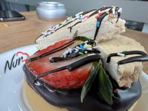 closeup / vegan  at Royal Donuts in Dortmund