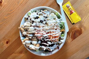 50g Protein Salad at Frescura Vegan Kitchen in Bayamon