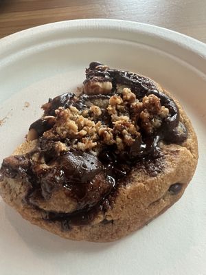 Chocolate hazelnut cookie #Veganuary at Frescura Vegan Kitchen in Bayamon