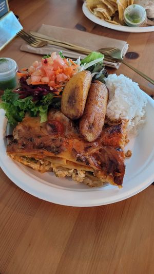 Lasaña vegana, Sabrosa! Los sabores y frescura te enamora at Frescura Vegan Kitchen in Bayamon