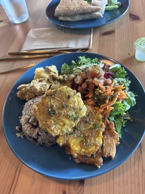 Plato del día  at Frescura Vegan Kitchen in Bayamon