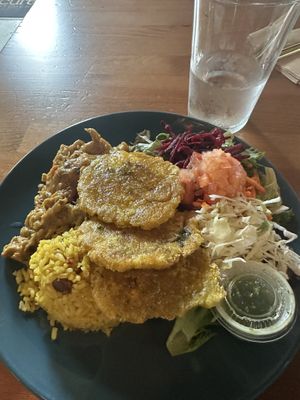 Plato del día  at Frescura Vegan Kitchen in Bayamon