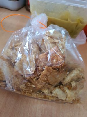 Fried vege goose ~ Circuit Breaker Period Phrase 2 at Jia Jia Vegetarian 佳佳素食 - Simei in East Singapore