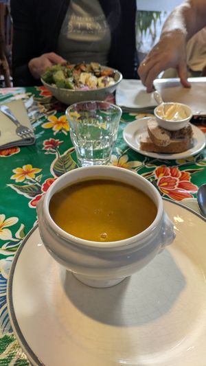 Pumpkin soup at Eeden in Turnhout