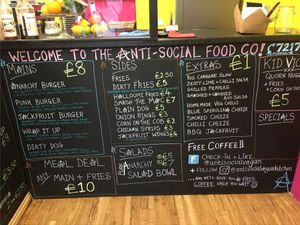 More menu!  at The Anti-Social Food Co in Bideford