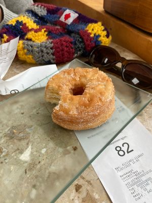Vegan donut   at Anita's Sjømat in Reine