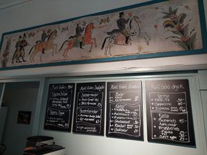 *-marked is vegan. A lot to choose from! at Station Grön in Raettvik