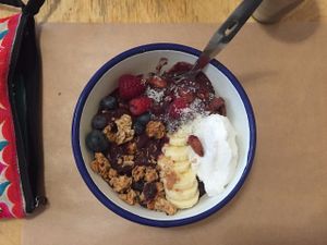 Acai bowl at Kitchen Paris in Paris