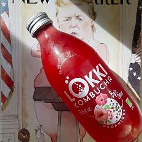 Kombucha lokki pepper & hibiscus at Kitchen Paris in Paris