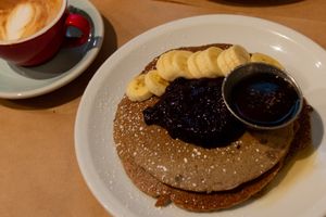 vegan pancakes at Kitchen Paris in Paris