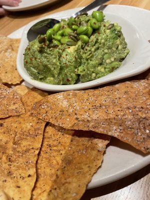 Edamame guacamole at True Food Kitchen in Kansas City