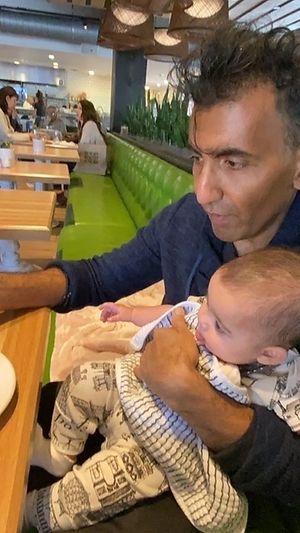 Sweet potatoes made for baby  at True Food Kitchen in Kansas City