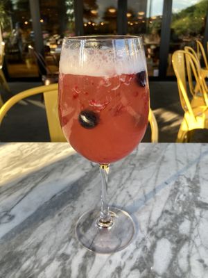 Rose sangria   at True Food Kitchen in Kansas City