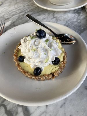 Summer mango tart. Not bad but not amazing    at True Food Kitchen in Kansas City