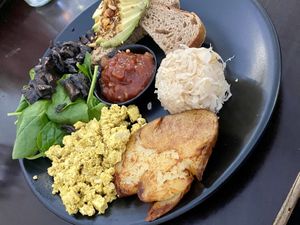 Big brekkie  at Folium Cafe in Dudley