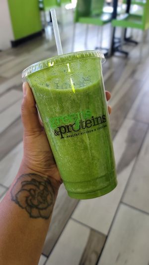 Wellness drink at Greens and Proteins - Juhl Tower in Las Vegas