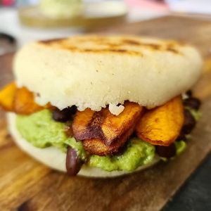 Vegan! at Arepas en Bici in San Francisco