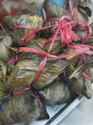 Bak chang ~ Circuit Breaker Period Phase 3 at Yi Sheng 益生素食 - Mountbatten in Central Singapore