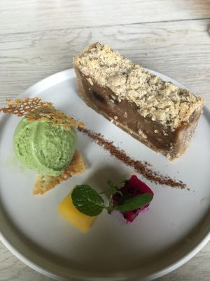 Cake of the day at KEMULAN Kitchen & Culture in Ubud