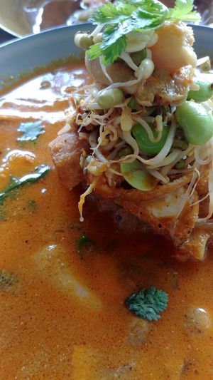 Laksa at KEMULAN Kitchen & Culture in Ubud