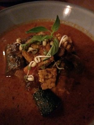 Tempeh Rendang at KEMULAN Kitchen & Culture in Ubud