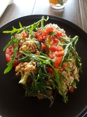 Tofu scramble vegan at KEMULAN Kitchen & Culture in Ubud