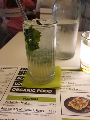 Virgin Mojito (without Alcohol) at BioMania Bistro Bol in Bol