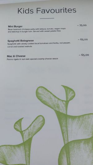 Menu at BioMania Bistro Bol in Bol