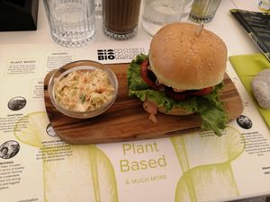 Biomania Burger 🍔 at BioMania Bistro Bol in Bol