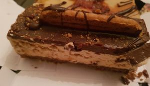Chocolate biscoff tiffin at Olive & Bean in Newcastle Upon Tyne