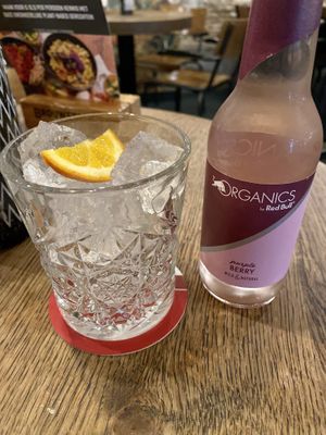 Purple berry soda  at Suikerkist in Breda