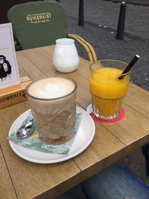 Chai latte at Suikerkist in Breda