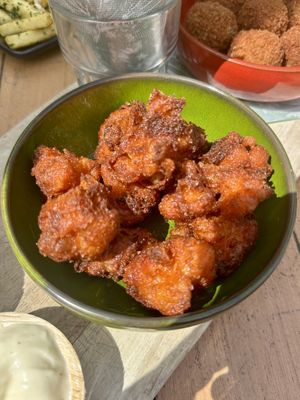 Fried cauliflower at Suikerkist in Breda