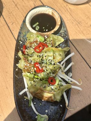 Veggie gyoza  at Suikerkist in Breda