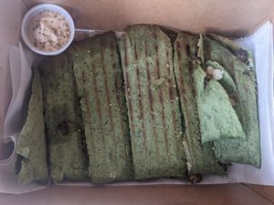 Quesadilla at Juice Joint 2.0 in Wilmington